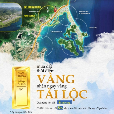 Đất nền khu kinh tế Vân Phong nóng trở lại sau quy hoạch mới. Tâm điểm đầu tư .