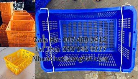 Thùng nhựa đặc, sóng nhựa công nghiệp, rổ nhựa, Két bia, thùng nhựa đựng đồ, Giỏ nhựa 5 bánh xe, Són