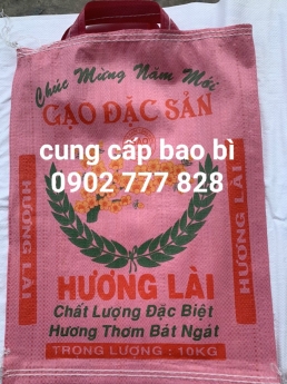 Bao pp dệt, bao đựng gạo 10kg, 25kg, 50kg.