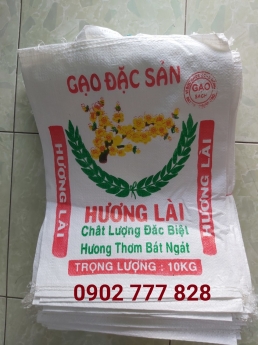 Bao pp dệt, bao đựng gạo 10kg, 25kg, 50kg.