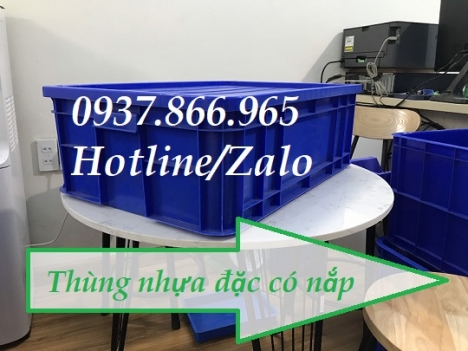 Khay nhựa(Sóng nhựa đặc có nắp), thùng nhựa đăc, sóng nhựa bít, thùng nhựa nguyên sinh