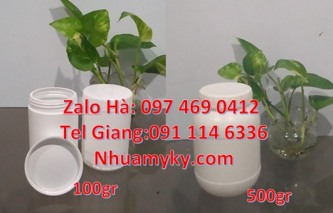 Hũ 50gr, hũ 50 gram, hũ nhựa 100gr, hũ chiết kem body 200 gram, hũ nhựa 200 gram, hũ nhựa 250 gr đựn