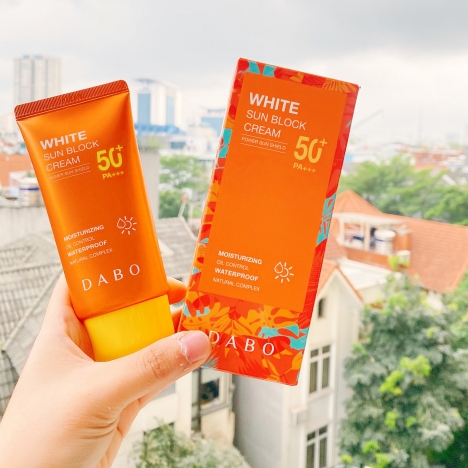 Kem chống nắng trắng da DABO White Sunblock Cream SPF50 PA+++ 70ml