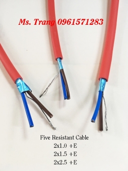 Dây cáp chống cháy 2x1.5 tiêu chuẩn IEC 60331