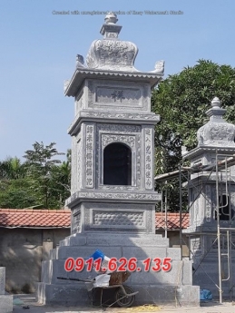 lăng tháp mộ đá phật giáo đẹp bán tại sài gòn