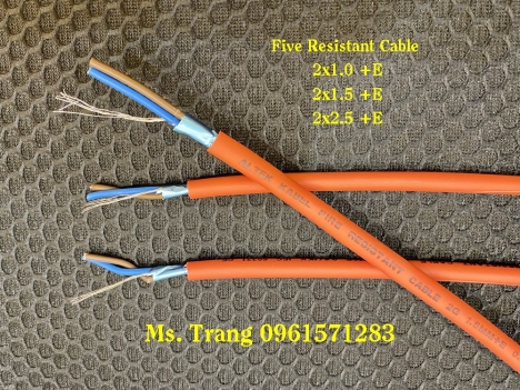 Dây cáp chống cháy 2x1.5 tiêu chuẩn IEC 60331