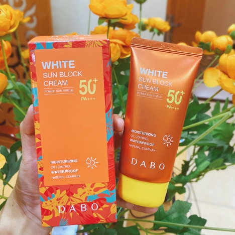 Kem chống nắng trắng da DABO White Sunblock Cream SPF50 PA+++ 70ml