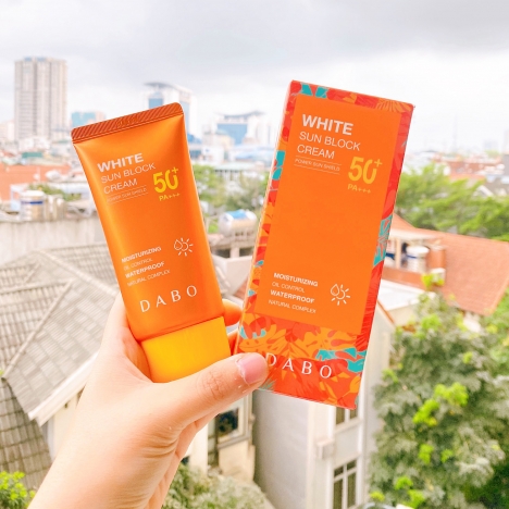 Kem chống nắng trắng da DABO White Sunblock Cream SPF50 PA+++ 70ml