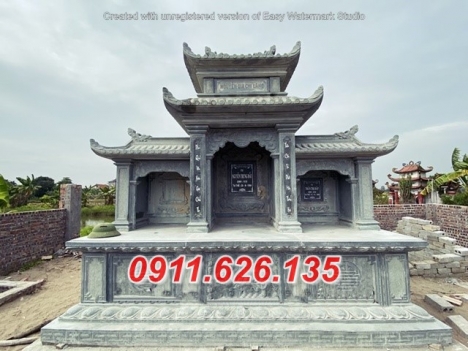 Mẫu bàn thờ đá khối ngoài trời - bán bàn thờ đá thần linh