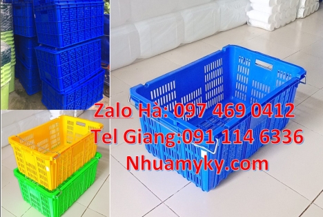 giỏ nhựa 5 bánh xe, sóng nhựa 26 bánh xe Giỏ đựng trái cây, Rổ nhựa, Sóng Nhựa Công Nghiệp, Sóng Bít