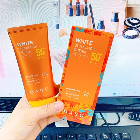 Kem chống nắng trắng da DABO White Sunblock Cream SPF50 PA+++ 70ml