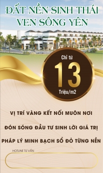 Cần bán lô Đất Điện Hồng ven sông Yên