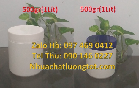 Hũ 50 gram tròn, hũ 50gr trắng đục, hũ 100gr đựng kem body, hũ 200g đựng bơ thực vật,  hũ nhựa 250 g