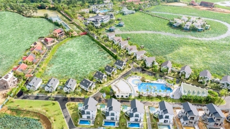 BÁN BIỆT THỰ KHOÁNG NÓNG VƯỜN VUA VIEW HỒ SEN QUỸ CĂN ĐẸP NHẤT DỰ ÁN - TRỰC TIẾP CĐT