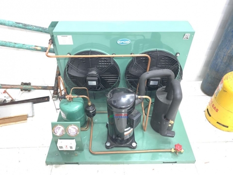 Lên hoàn thiện cụm máy nén copeland ZR61KC-TFD tại An Khang