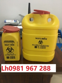 Hộp đựng vật sắc nhọn 1.5l ,bình hủy kim nhựa 1.5 lít