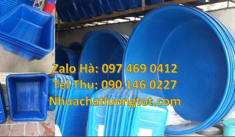 thùng nhựa tròn hdpe, thùng nhựa 1200 lít, thùng chữ nhật 1100 lít, Thùng nhựa 500 lít, Thùng