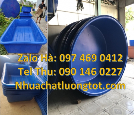 thùng nhựa tròn hdpe, thùng nhựa 1200 lít, thùng chữ nhật 1100 lít, Thùng nhựa 500 lít, Thùng