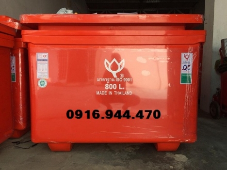 Cung cấp thùng lạnh 800 lít đựng hải sản, ướp đá