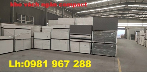 Vách ngăn vệ sinh Compact HPL chống nước 100%