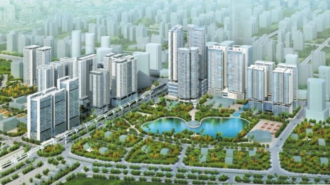 MẶT BẰNG CHÂN ĐẾ DỰ ÁN 6TH ELEMENT CHO THUÊ - PHÙ HỢP KHỐI  VĂN PHÒNG & THƯƠNG MẠI.