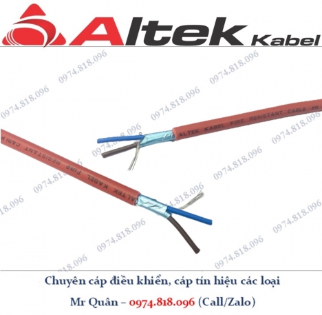 Cáp chống cháy chống nhiễu Altek Kabel