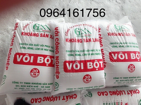 Vôi khử khuẩn chuồng trại