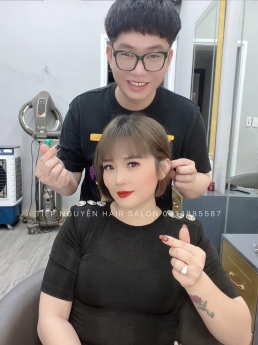 Uốn xoăn sóng lơi, kiểu Tóc xoăn sóng lơi nhẹ nhàng cho nàng mặt tròn