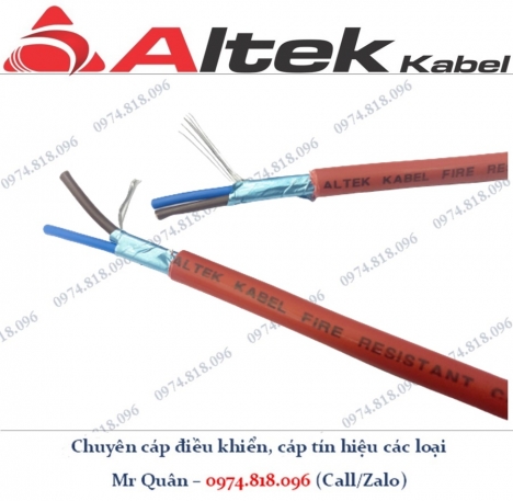 Cáp chống cháy chống nhiễu Altek Kabel