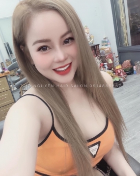 Tóc xoăn sóng lơi, kiểu Tóc xoăn sóng lơi đẹp và cá tính cho nàng mặt vuông Tiệp Nguyễn Hair Salon