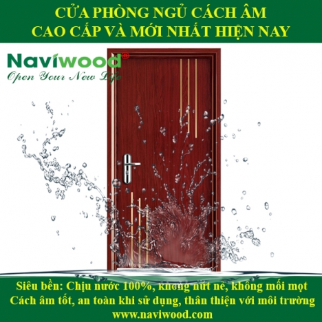 Báo giá cửa gỗ nhựa composite đẹp chuẩn phong thủy