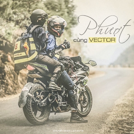 Dầu nhớt tổng hợp 100% VECTOR HELIOS dành cho phượt thủ