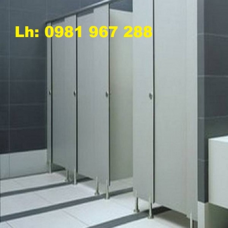 Vách ngăn vệ sinh Compact HPL chống nước 100%