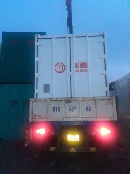 cont lạnh nhỏ chỉ 10 feet trữ thực phẩm đông lạnh