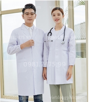 Mẫu áo blouse bác sĩ tay ngắn mới nhất 2022, bền đẹp, giá cả cạnh tranh