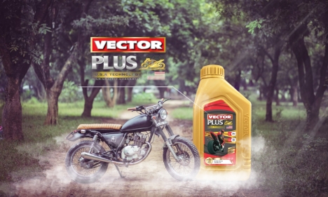VECTOR PLUS – Sản phẩm dầu động cơ cho xe máy 4T đang được ưu chuộng