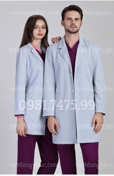 Mẫu áo blouse bác sĩ tay ngắn mới nhất 2022, bền đẹp, giá cả cạnh tranh