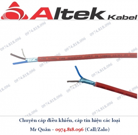 Cáp chống cháy chống nhiễu Altek Kabel