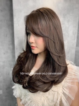Tóc xoăn sóng lơi, kiêu tóc đang làm mưa làm gió hiện nay Tiệp Nguyễn Hair Salon