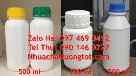 chai nhựa pet 250 ml, Chai nhựa đựng thuốc thú y, chai nhựa đựng thuốc thủy sản, chai nhựa đựng nông