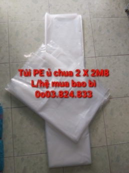 Bao jumbo đựng bắp ủ chua, cỏ ủ chua 1 bộ bao jumbo + pe ủ chua