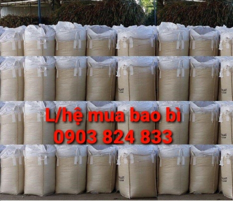 Bao jumbo đựng bắp ủ chua, cỏ ủ chua 1 bộ bao jumbo + pe ủ chua