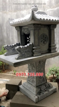 Vĩnh Phúc 019+ mẫu cây hương bằng đá có mái đẹp- vĩnh phúc