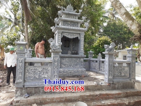 Mẫu khu lăng mộ đá đẹp hải phòng hưng yên