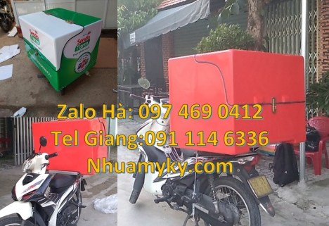 Thùng chở hàng cỡ lớn, thùng giao cơm, thùng giao fast food Thùng đựng hồ sơ, Thùng đựng sách vở, Th