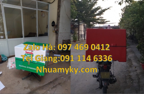 Thùng chở hàng cỡ lớn, thùng giao cơm, thùng giao fast food Thùng đựng hồ sơ, Thùng đựng sách vở, Th