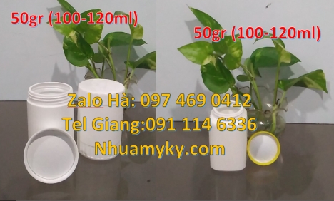 Hũ nhựa 200gr đựng hóa chất, hũ 0.5kg đựng tinh bột ngô, hũ 0.5kg đựng dung môi, hũ nhựa giá rẻ, h