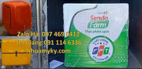 Thùng chở hàng cỡ lớn, thùng giao cơm, thùng giao fast food Thùng đựng hồ sơ, Thùng đựng sách vở, Th