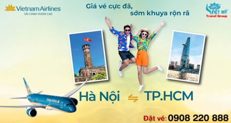 VNA ưu đãi chặng bay giữa Hà Nội và TPHCM