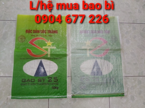 Bao pp dệt, bao đựng gạo ST25